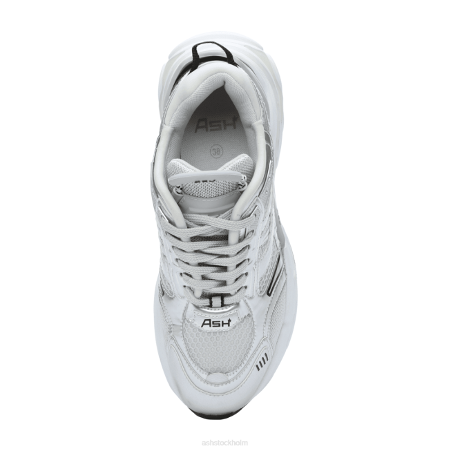 se ASH kvinnor race fashion sneaker silver/pärla 8XTP28 sneakers