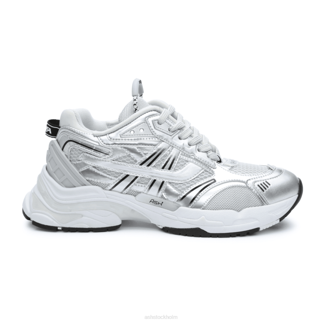 se ASH kvinnor race fashion sneaker silver/pärla 8XTP28 sneakers
