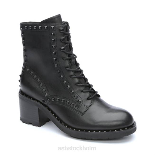 se ASH kvinnor xin s dubbade moto boot svart 8XTP87 stövlar