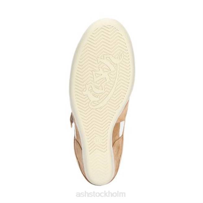 se ASH kvinnor bowie bis wedge sneaker gyllenbrun/benvit 8XTP22 sneakers